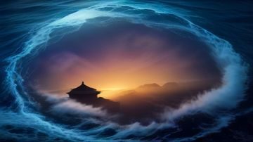 一起草视频在线动漫专区封面，二次元热血少年动漫场景，色彩鲜艳画风精致